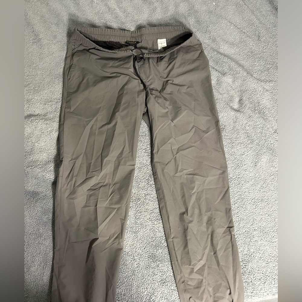 Mens Banana Republic Mens Tech Jogger Pants Gray Size: L tall